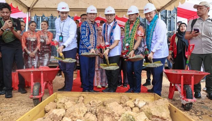 Menteri Kesehatan RI dan Wagub Sultra Hadiri  Groundbreaking RSUD Tipe C di Buton Utara