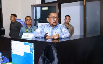 Bupati Bombana Sidak Kehadiran ASN