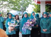 Ketua TP PKK Sultra Kunjungi Bombana, Perkuat Sinergi Pemberdayaan Keluarga hingga Tingkat Kecamatan