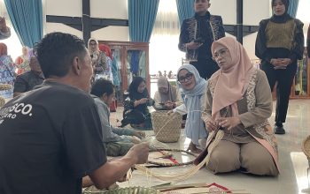 Ketua Dekranasda Sultra Tinjau Sentra IKM Bombana, Dorong Produk Lokal Tembus Pasar Nasional
