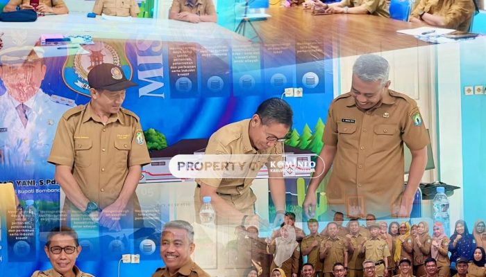 Hangat dan Penuh Makna, Diskominfos Bombana Gelar Pisah Sambut Kepala Dinas