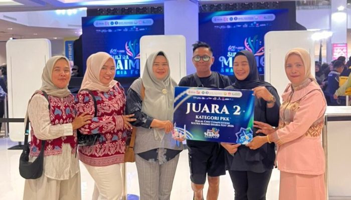 PKK Bombana Raih Juara II Kompetisi Halal Chef di Festival Bokori HUT ke-62 Sultra