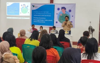 Promkes PT Vale Sasar Keluarga, Upaya Putus Rantai TBC di Watalara