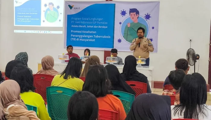 Promkes PT Vale Sasar Keluarga, Upaya Putus Rantai TBC di Watalara