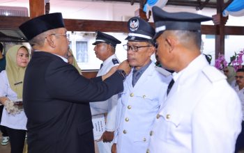 Bupati Lantik Tiga Pj Kepala Desa di Bombana: Berikut Pesannya.